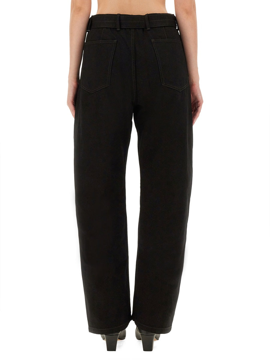 Lemaire Pantaloni - Nero | Wanan Luxury