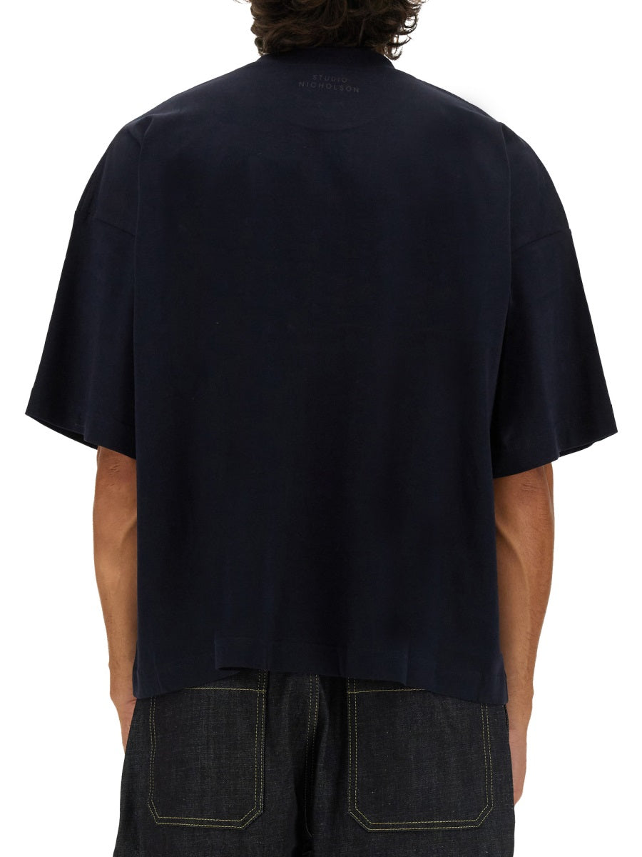 Studio Nicholson T shirt - Blu | Wanan Luxury