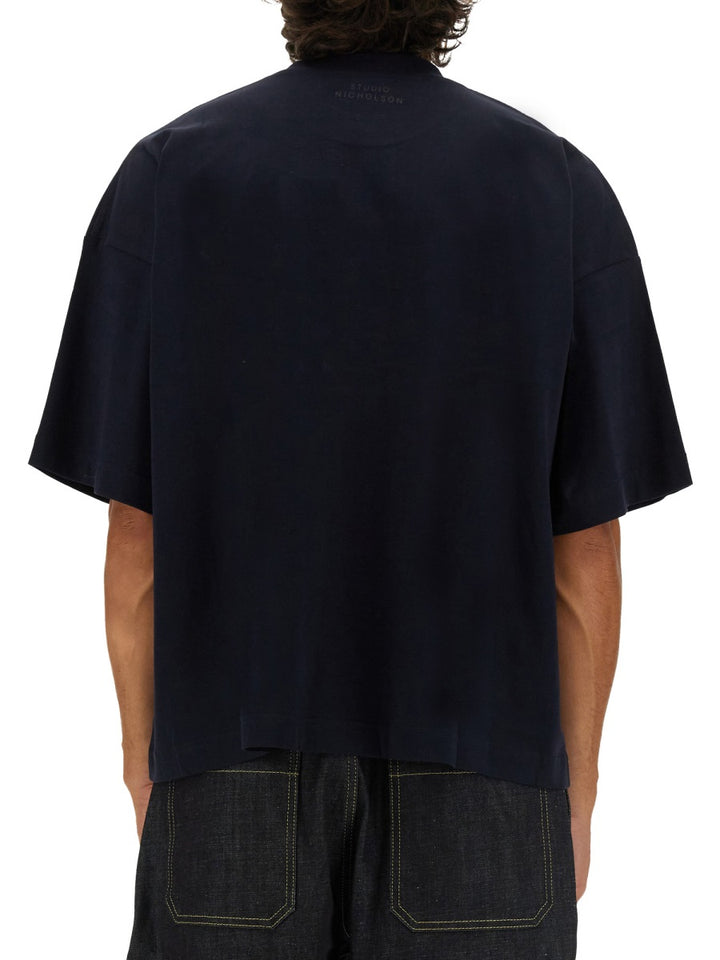 Studio Nicholson T shirt - Blu | Wanan Luxury