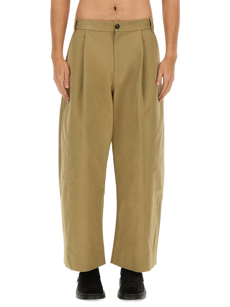 Studio Nicholson Pantaloni - Beige | f83a2ad44d7d5b145786dd56fe05a2097d6022a9