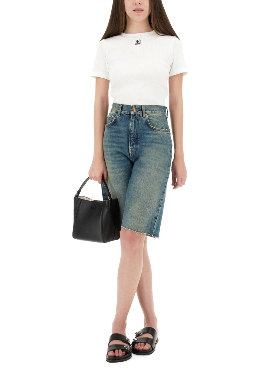 Tory Burch Shorts - Blu | Wanan Luxury