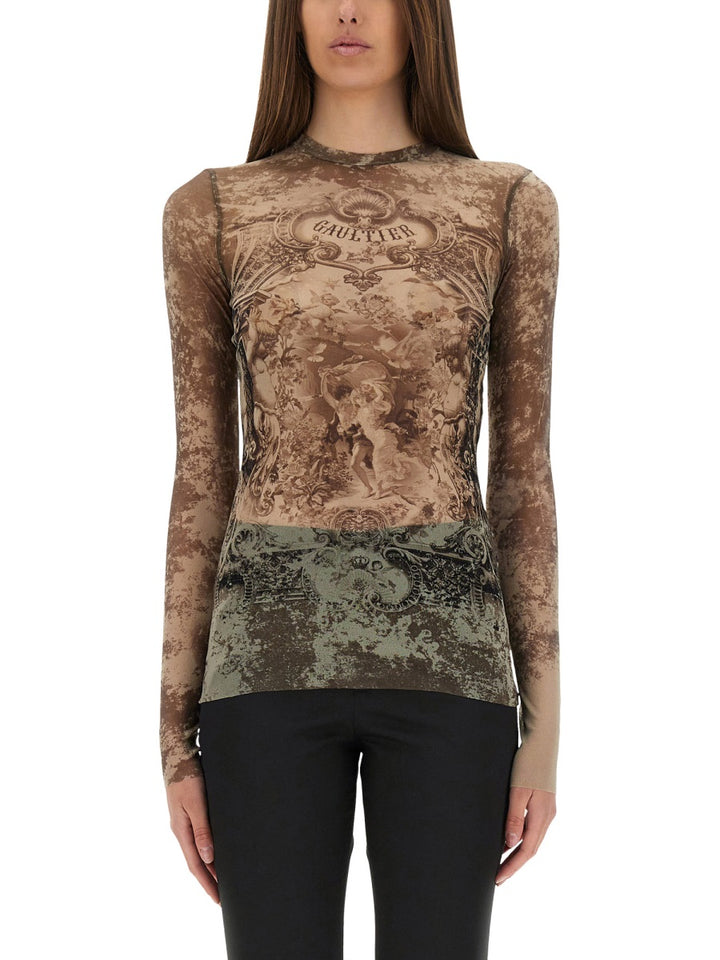 Jean Paul Gaultier Top - Neutro | Wanan Luxury