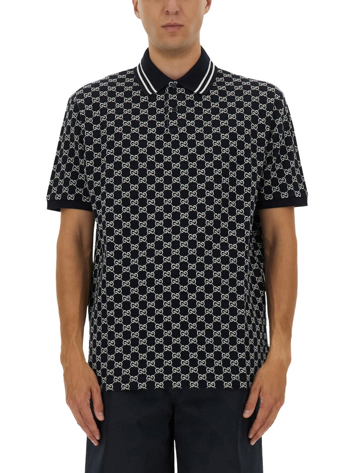 Gucci Polo - Blu | Wanan Luxury