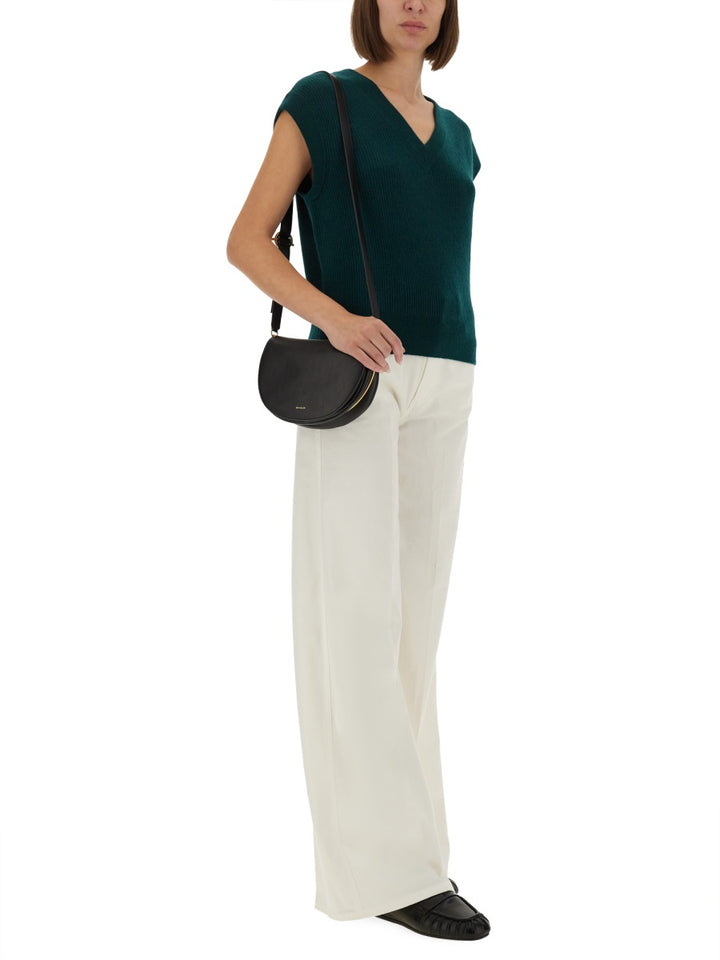 GUEST IN RESIDENCE Gilet - Verde | Wanan Luxury