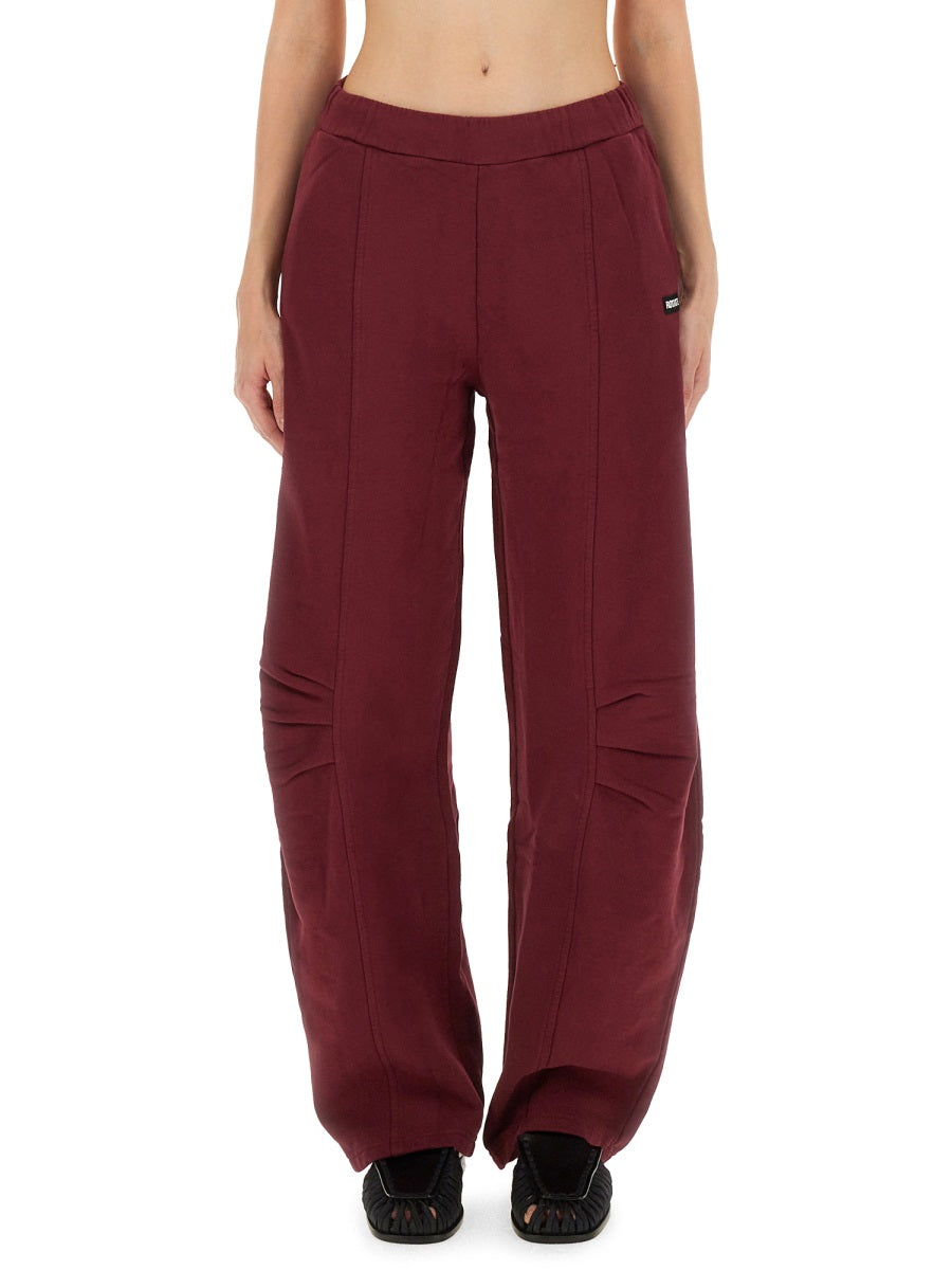 Rotate Birger Christensen Pantaloni - Bordeaux | Wanan Luxury
