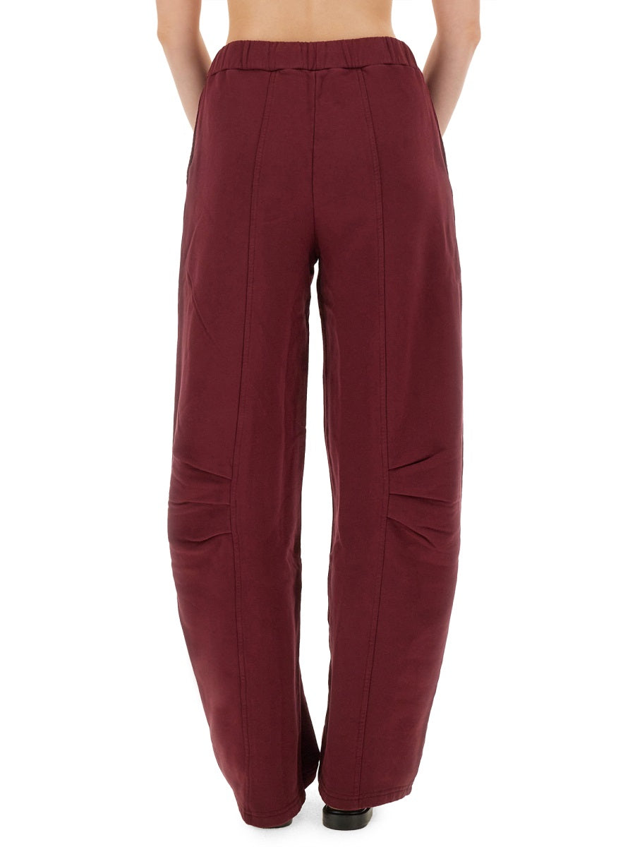 Rotate Birger Christensen Pantaloni - Bordeaux | Wanan Luxury