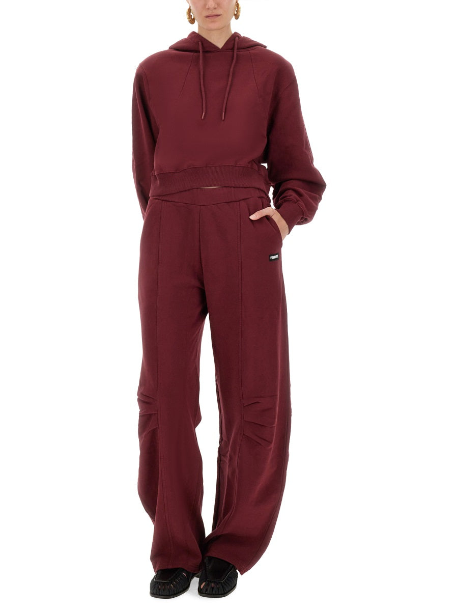 Rotate Birger Christensen Pantaloni - Bordeaux | Wanan Luxury