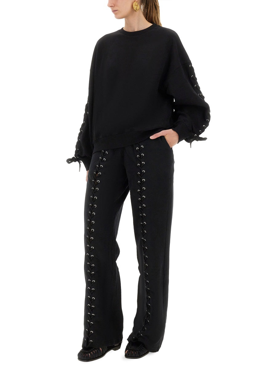 Rotate Birger Christensen Felpe - Nero | Wanan Luxury