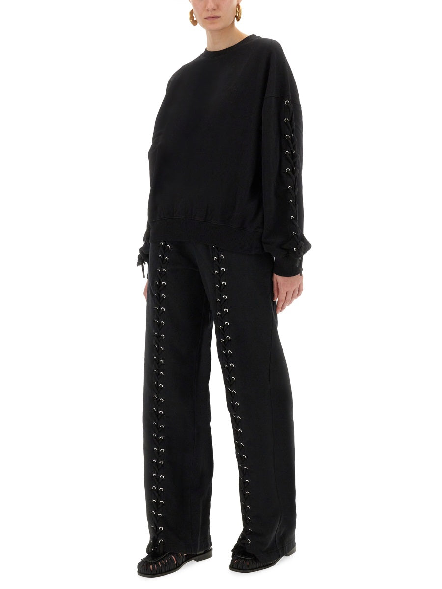 Rotate Birger Christensen Pantaloni - Nero | Wanan Luxury