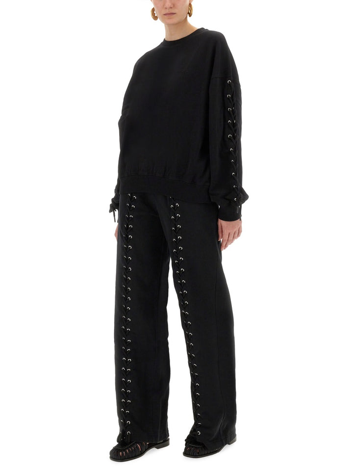 Rotate Birger Christensen Pantaloni - Nero | Wanan Luxury