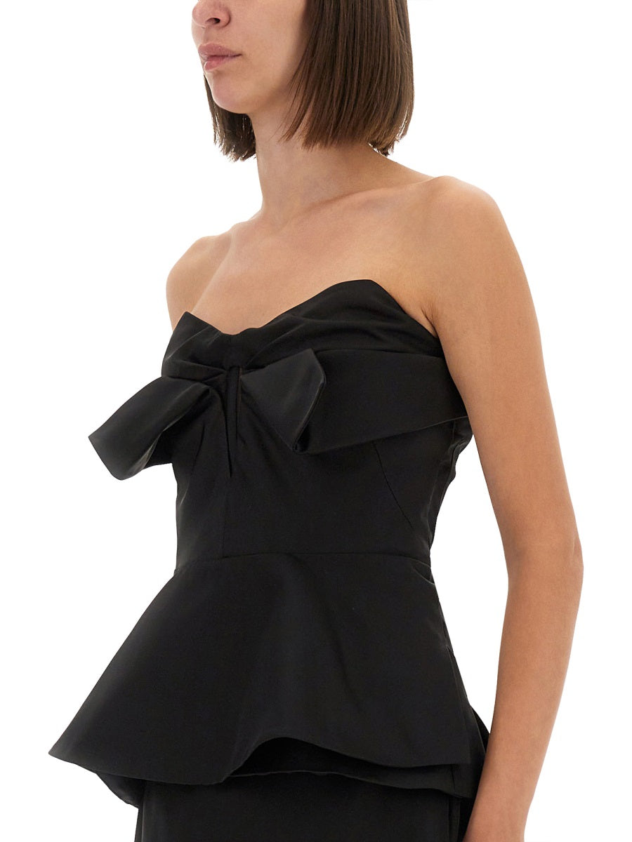 Alexander McQueen Top - Nero | Wanan Luxury