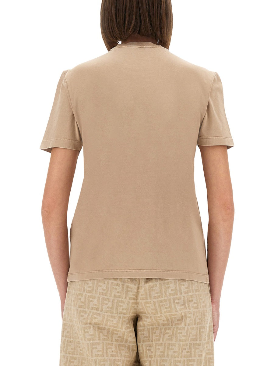 Fendi T shirt - Beige | Wanan Luxury