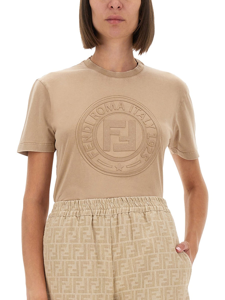 Fendi T shirt - Beige | Wanan Luxury