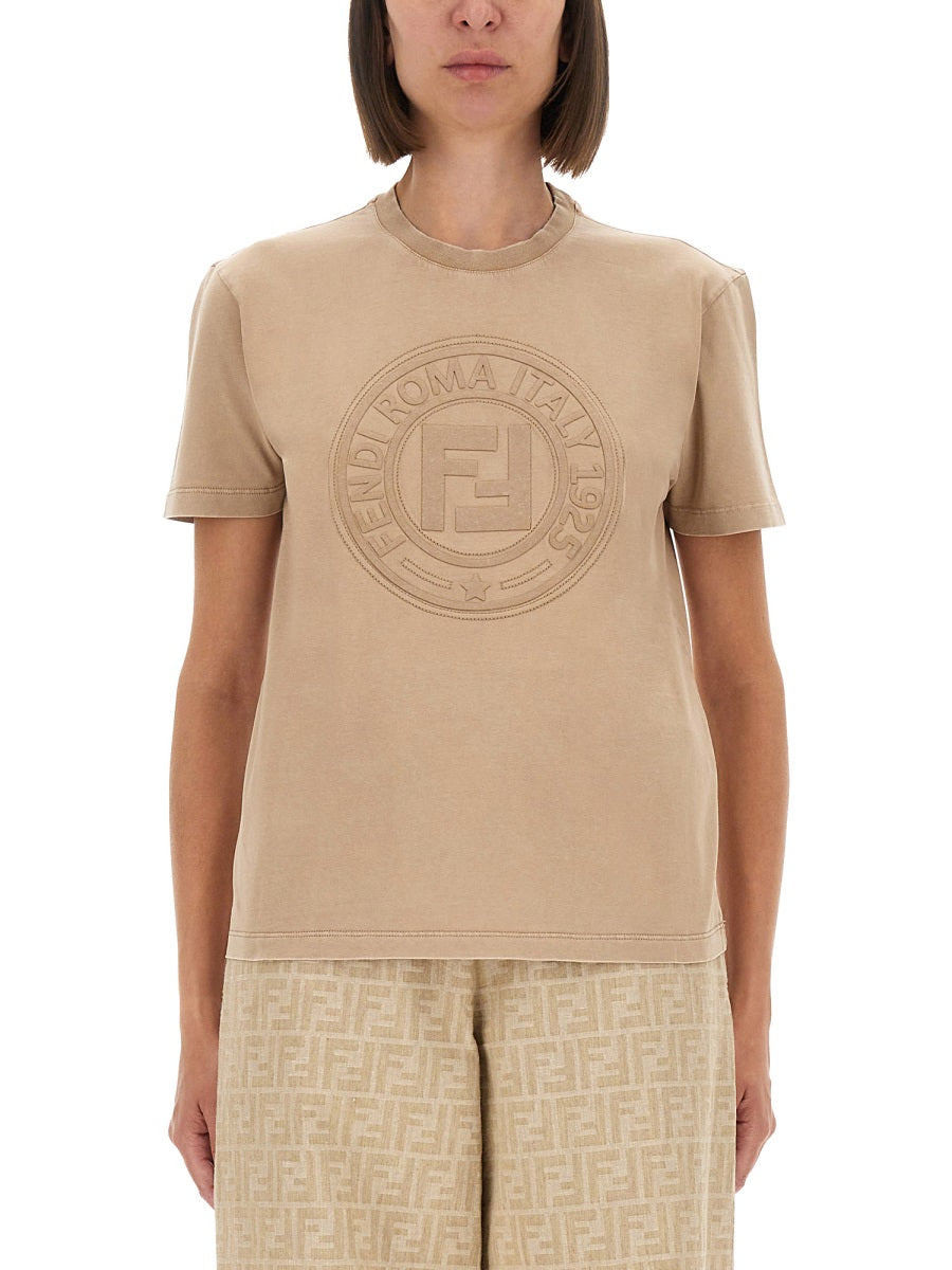 Fendi T shirt - Beige | Wanan Luxury