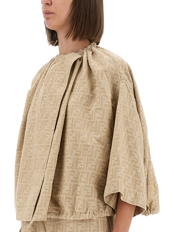 Fendi Giacche - Beige | Wanan Luxury