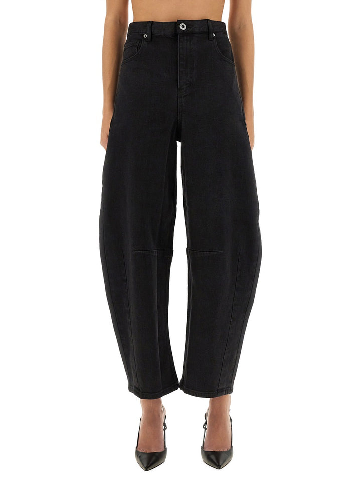 Self-Portrait Jeans - Nero | Wanan Luxury