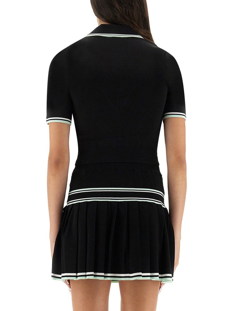 Casablanca Top - Nero | Wanan Luxury