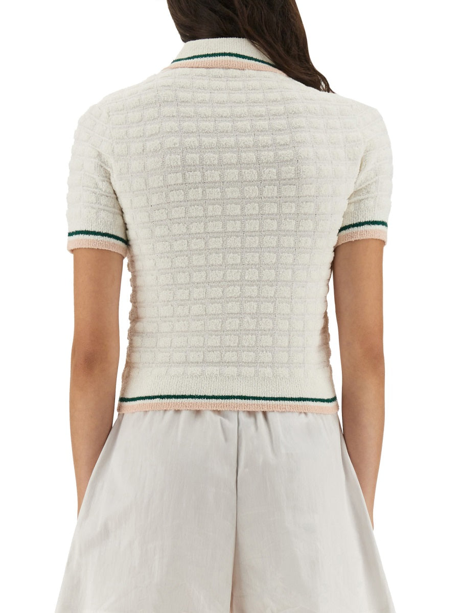 Casablanca Polo - Bianco | Wanan Luxury