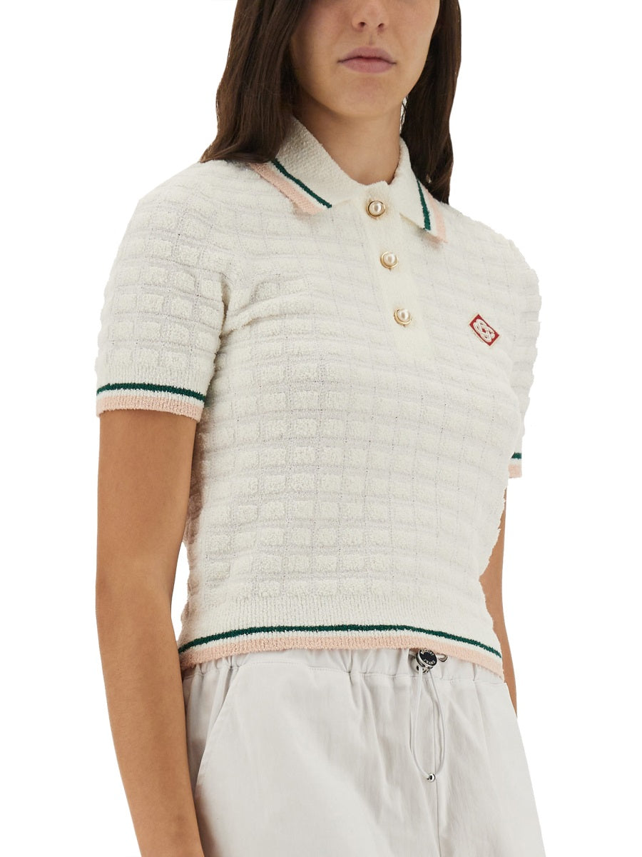 Casablanca Polo - Bianco | Wanan Luxury