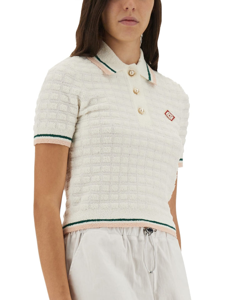 Casablanca Polo - Bianco | Wanan Luxury