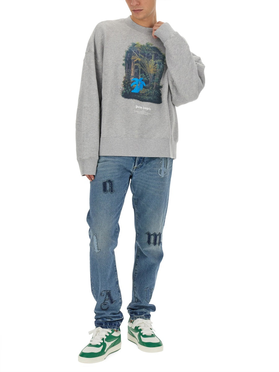 Palm Angels Felpe - Grey | d146fbf335fa16d73595287e486f75363b9c0d50