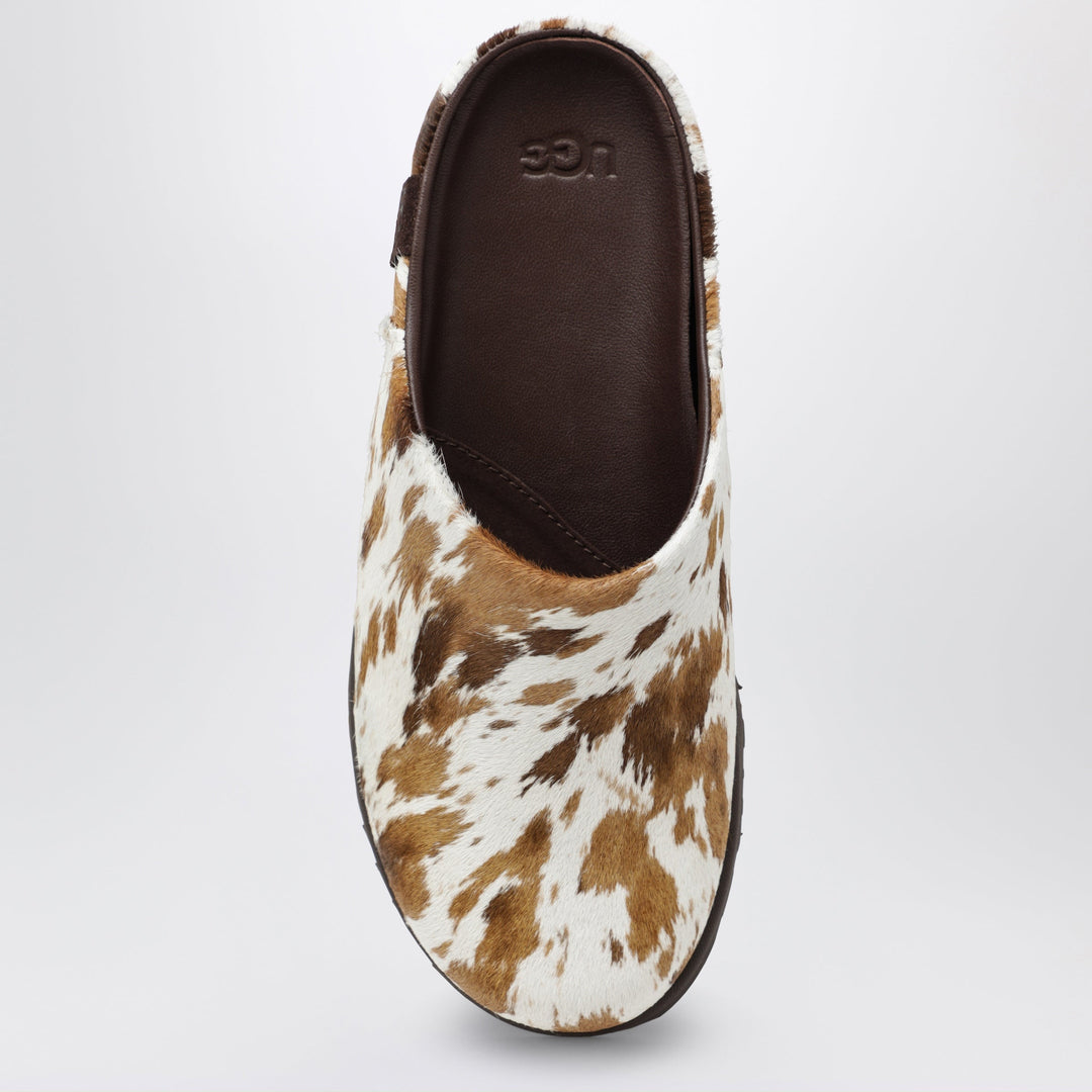 UGG Sabots Otzo Western en Peau de Poney Marron Multicolore