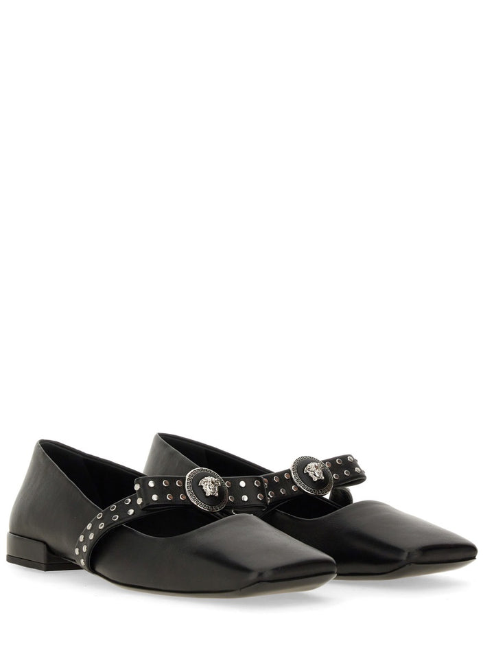 Versace Scarpe Basse - Black | 98ec3afb04ae58035a6a82d409a0cf1ad6f2f135