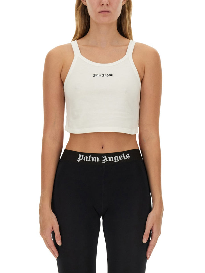 Palm Angels Top - White | 20a1a55fc1abe14e85fe05a8658e6f1b3f927a06