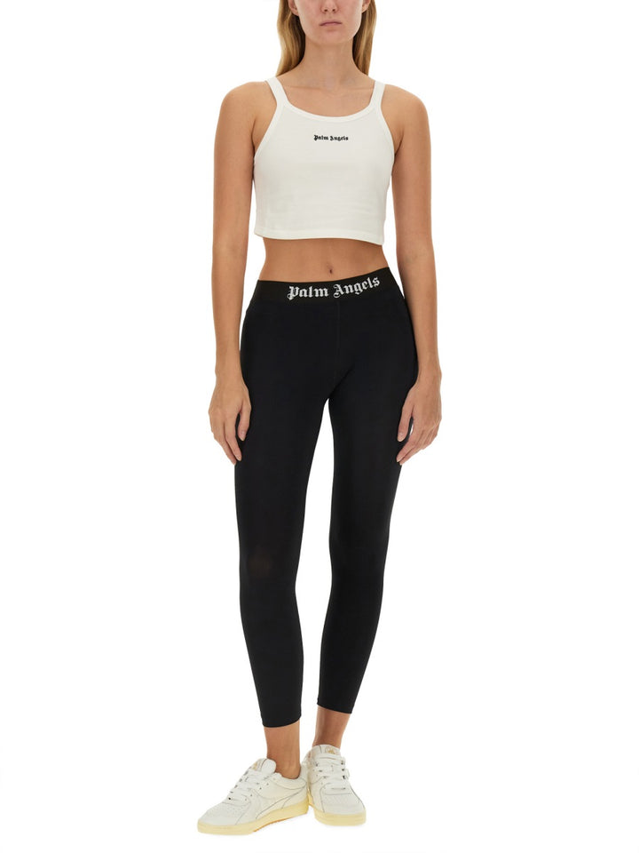 Palm Angels Top - White | 444f4481b6027a553f7d795efd06c6c85197290e
