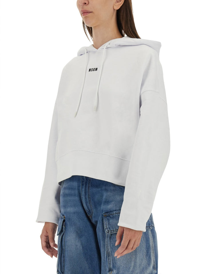 Msgm Felpe - White | 88cf9e19b5a488af9bf8fbd57c832523ab82971b