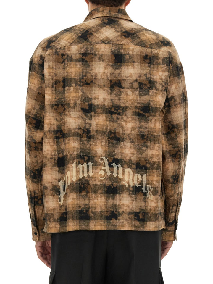 Palm Angels Camicie - Brown | b394e4414aa460df78503d1a062281aae396b46e