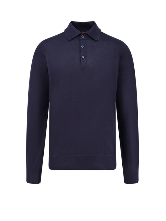 Cashmere And Cotton Polo Shirt
