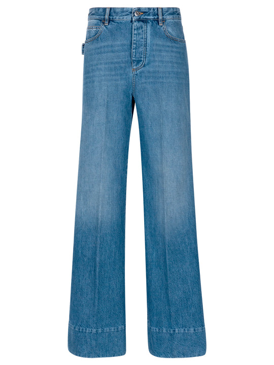 Jeans Vintage Indigo Gamba Ampia