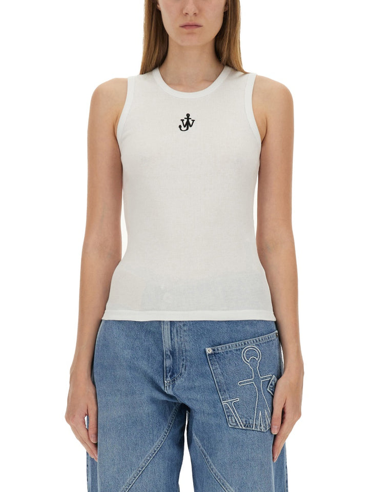 Jw Anderson Top - White | 8b15b1bfc7ecbf4a0b77f8761e474c85267fdc04