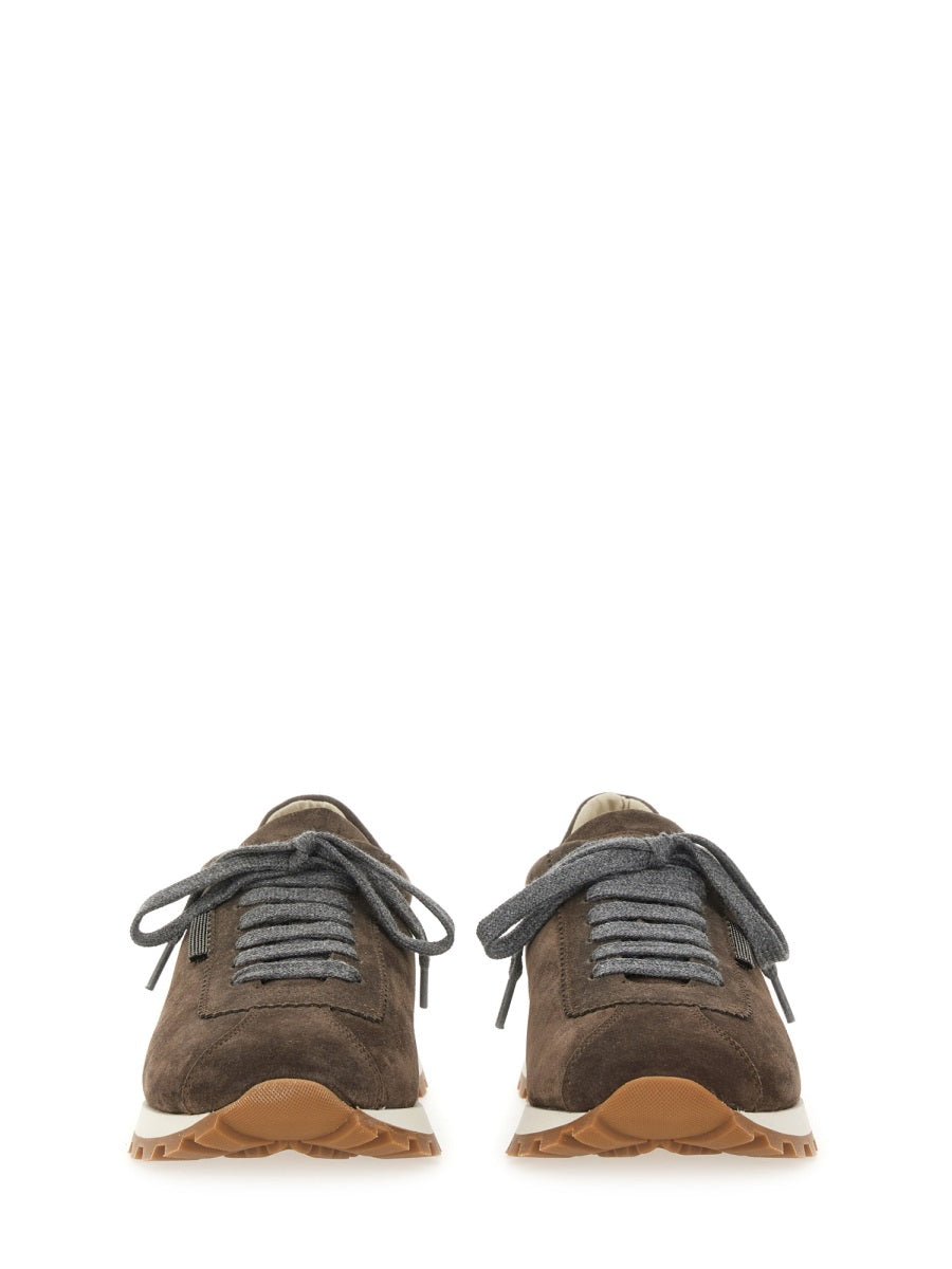 Brunello Cucinelli Sneakers - Marrone | Wanan Luxury