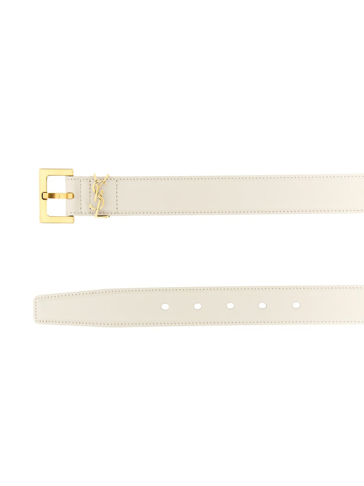 Saint Laurent Cinture - Bianco | Wanan Luxury