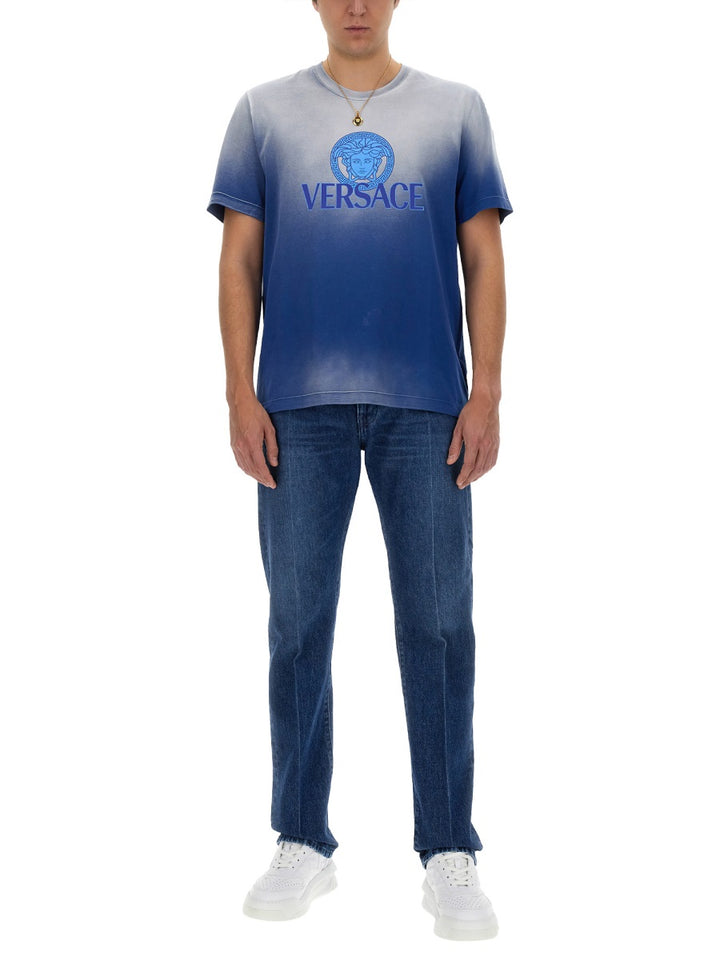 Versace T shirt - Blu | Wanan Luxury