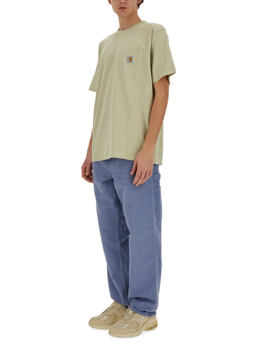 Carhartt Wip Pantaloni - Blue | 9d126b2ae078297443ee069670e27f9768b9b69e