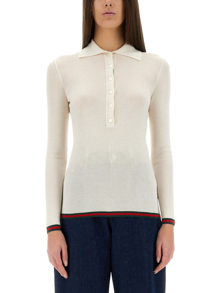 Gucci Top - White | def75a9a6235748a7498ad76b6f15f3d3798dcba