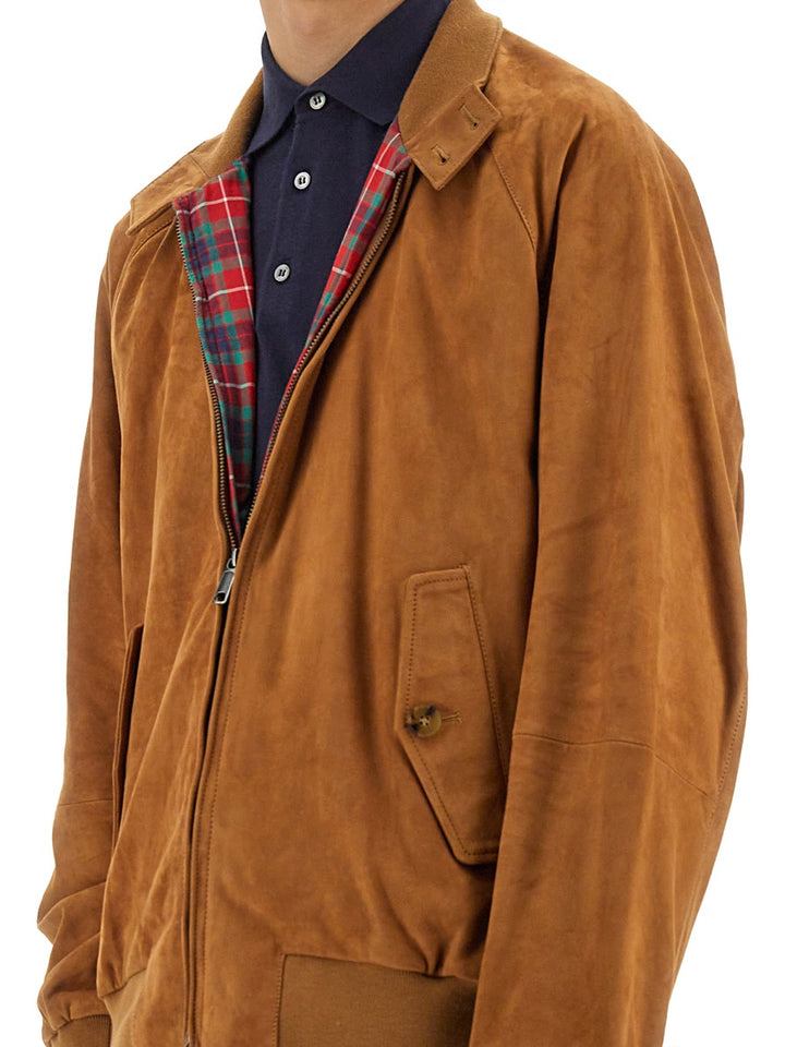 Baracuta Capi in Pelle - Beige | 5135fb3648b8d970275bc77410395ba329178177