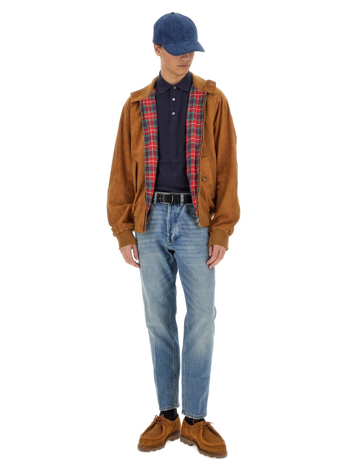 Baracuta Capi in Pelle - Beige | 23855086e3f383427831cb3b752ba9533e6fe2c1