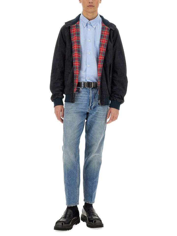 Baracuta Capi in Pelle - Blu | Wanan Luxury