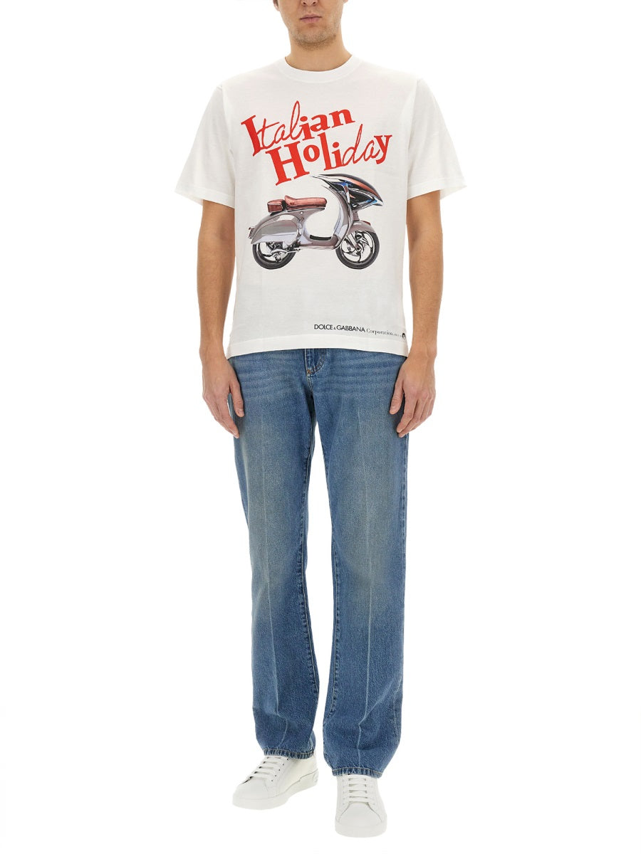 Dolce & Gabbana T shirt - White | 092722fbde8b66fdd4256d2b51f72f324c504765