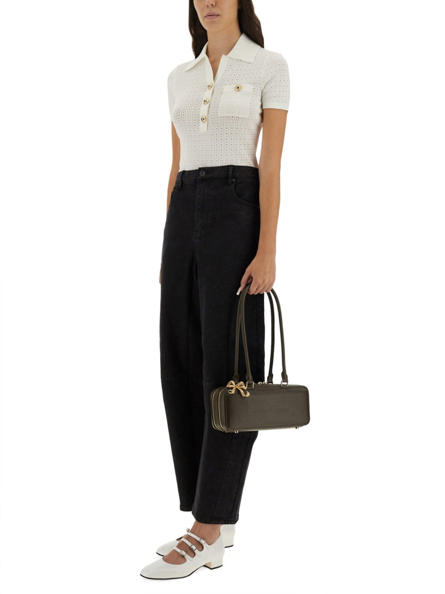 Self-Portrait Top - Bianco | Wanan Luxury