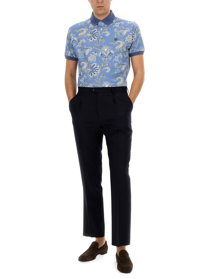 Etro Polo - Azure | a29d3c6eca247012f0f4e41c2914a02c9438f0bc