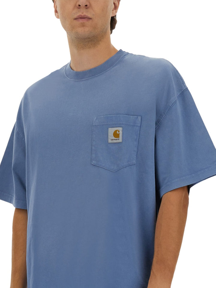 Carhartt Wip T shirt - Bianco, Azzurro | Wanan Luxury