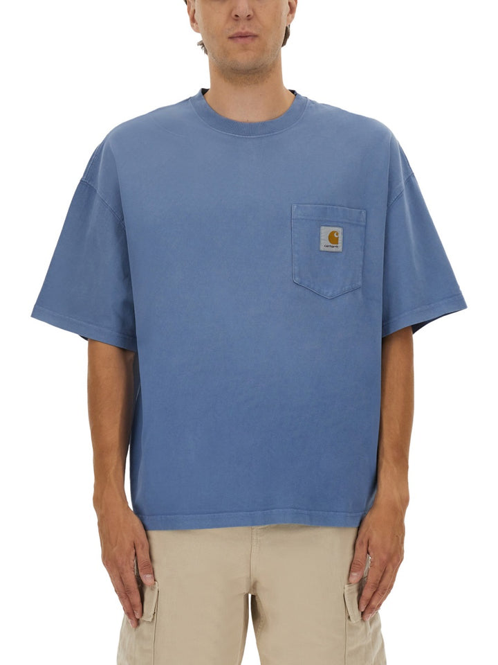 Carhartt Wip T shirt - Bianco, Azzurro | Wanan Luxury