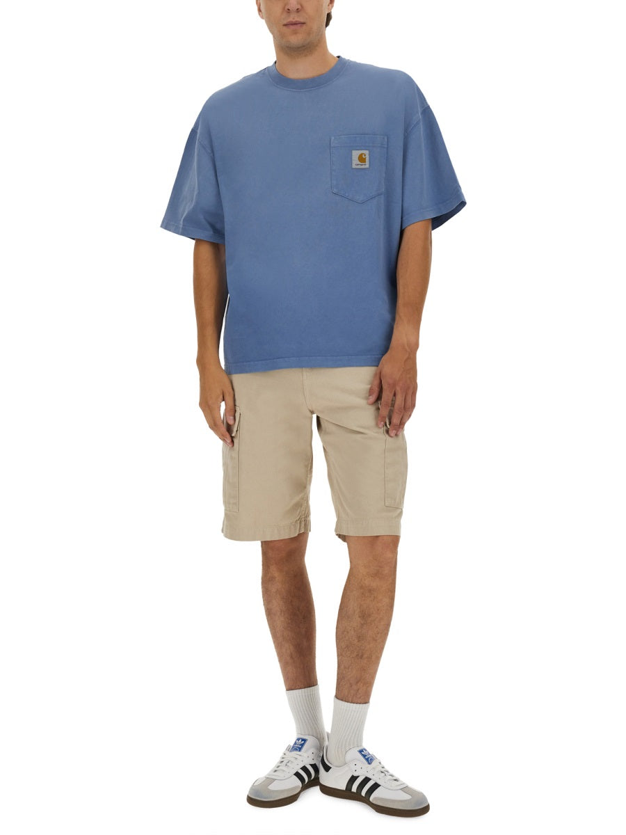 Carhartt Wip T shirt - Bianco, Azzurro | Wanan Luxury