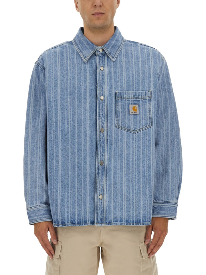 Carhartt Wip Camicie - Bianco, Azzurro | Wanan Luxury