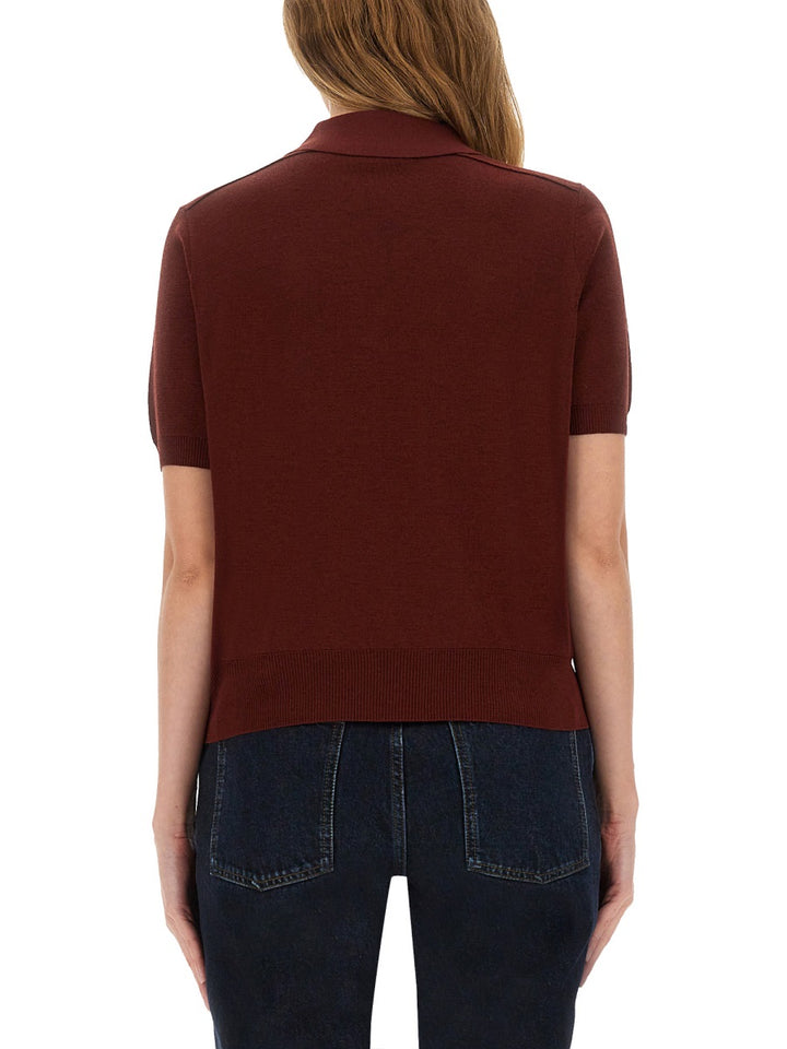 Burberry Top - Bordeaux | Wanan Luxury